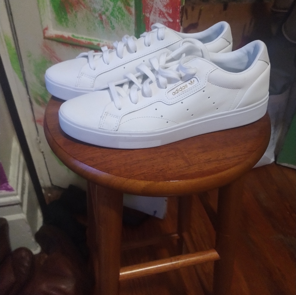 Adidas Leather Sneakers